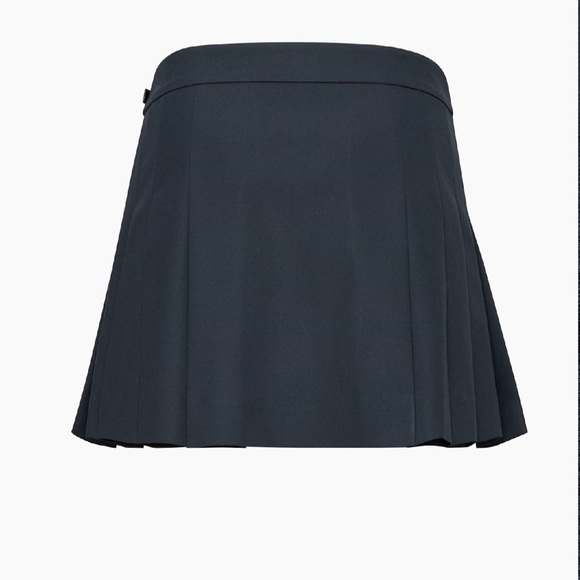 Aritzia Sunday best Josette pleated skirt in admiral size 0 - Picture 7 of 11